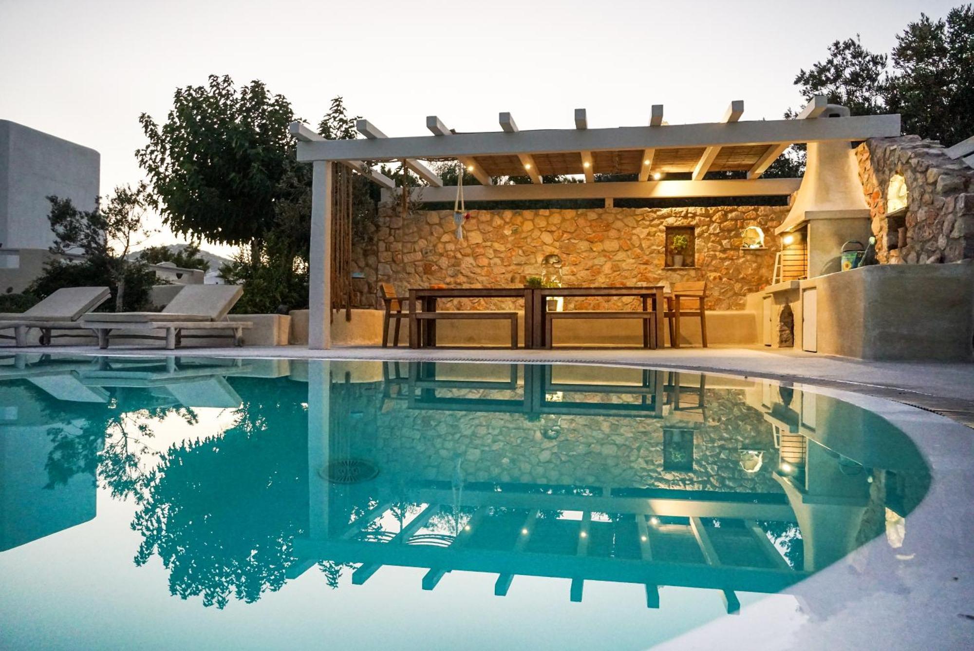 Kalypso-Theros Houses Kamári Exterior foto